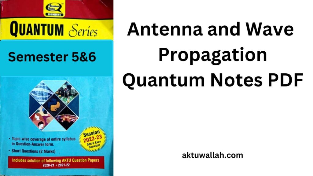 Antenna and Wave Propagation quantum PDF