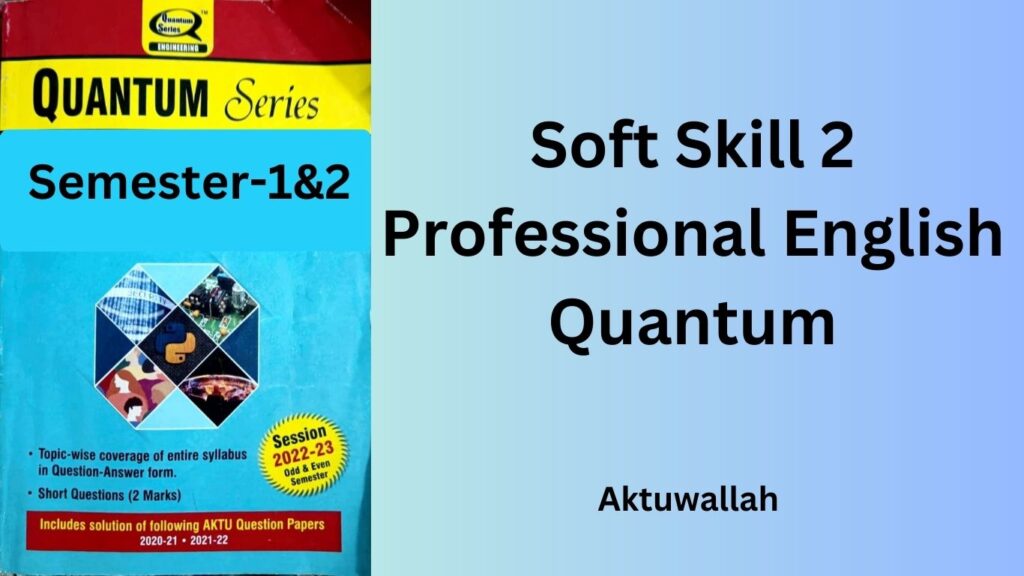 Soft Skill 2 Professional English Quantum PDF