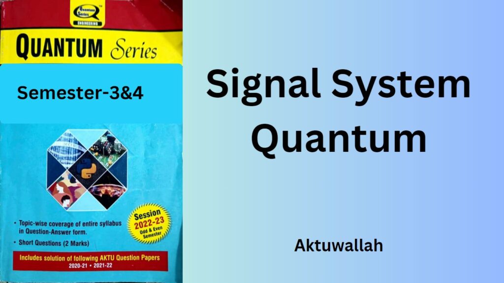 Download Signal System Quantum Pdf