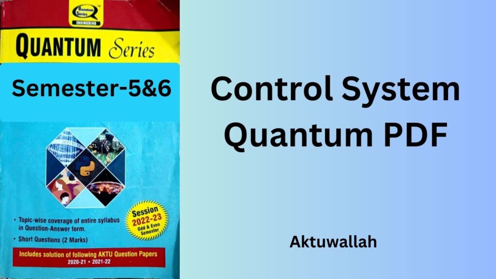 Download Control System Quantum PDF