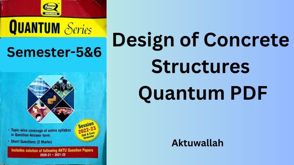 Design of Concrete Structures Quantum PDF