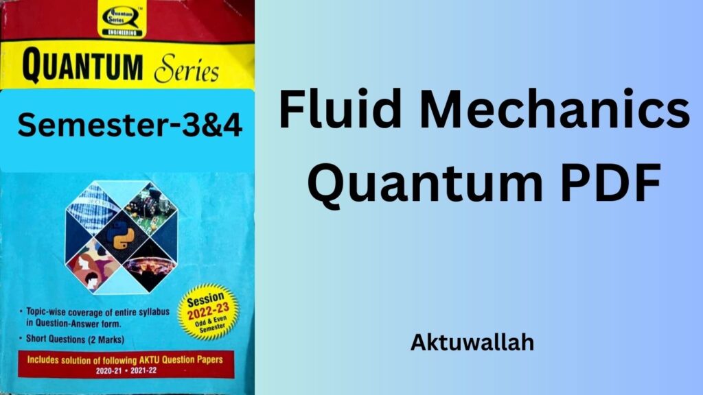 Download Fluid Mechanics Quantum PDF