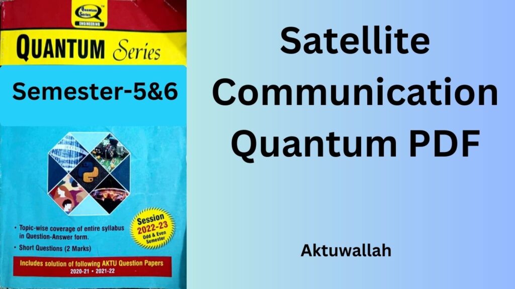 Download Satellite Communication Quantum PDF