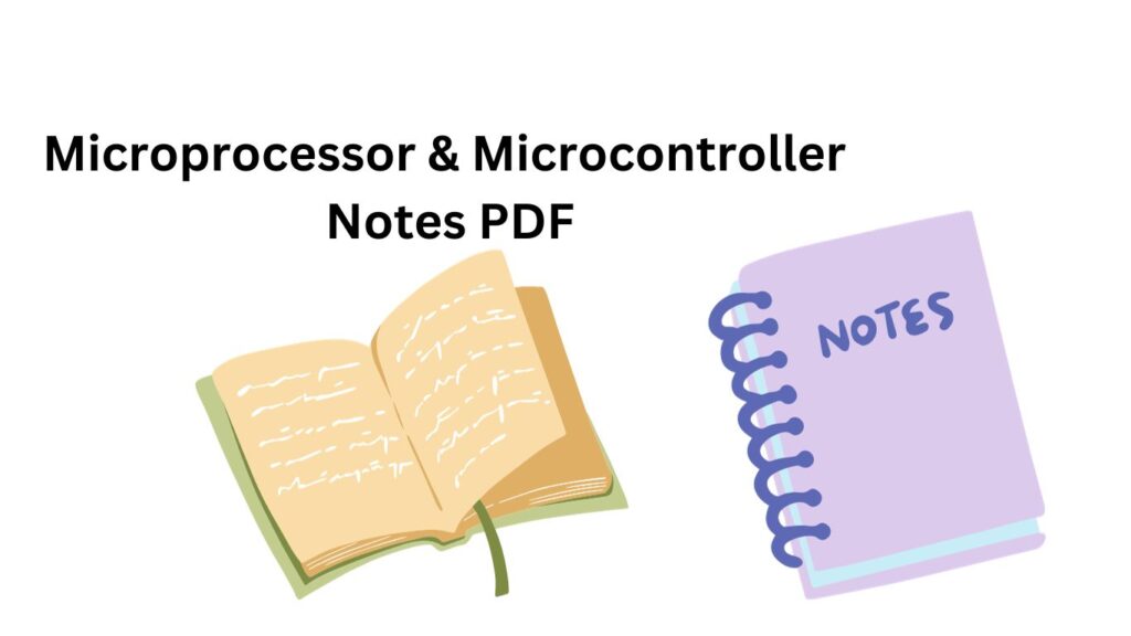 Microprocessor And Microcontroller Notes PDF aktuwallah