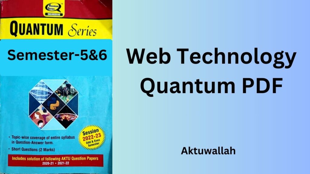 Download Web Technology Quantum PDF